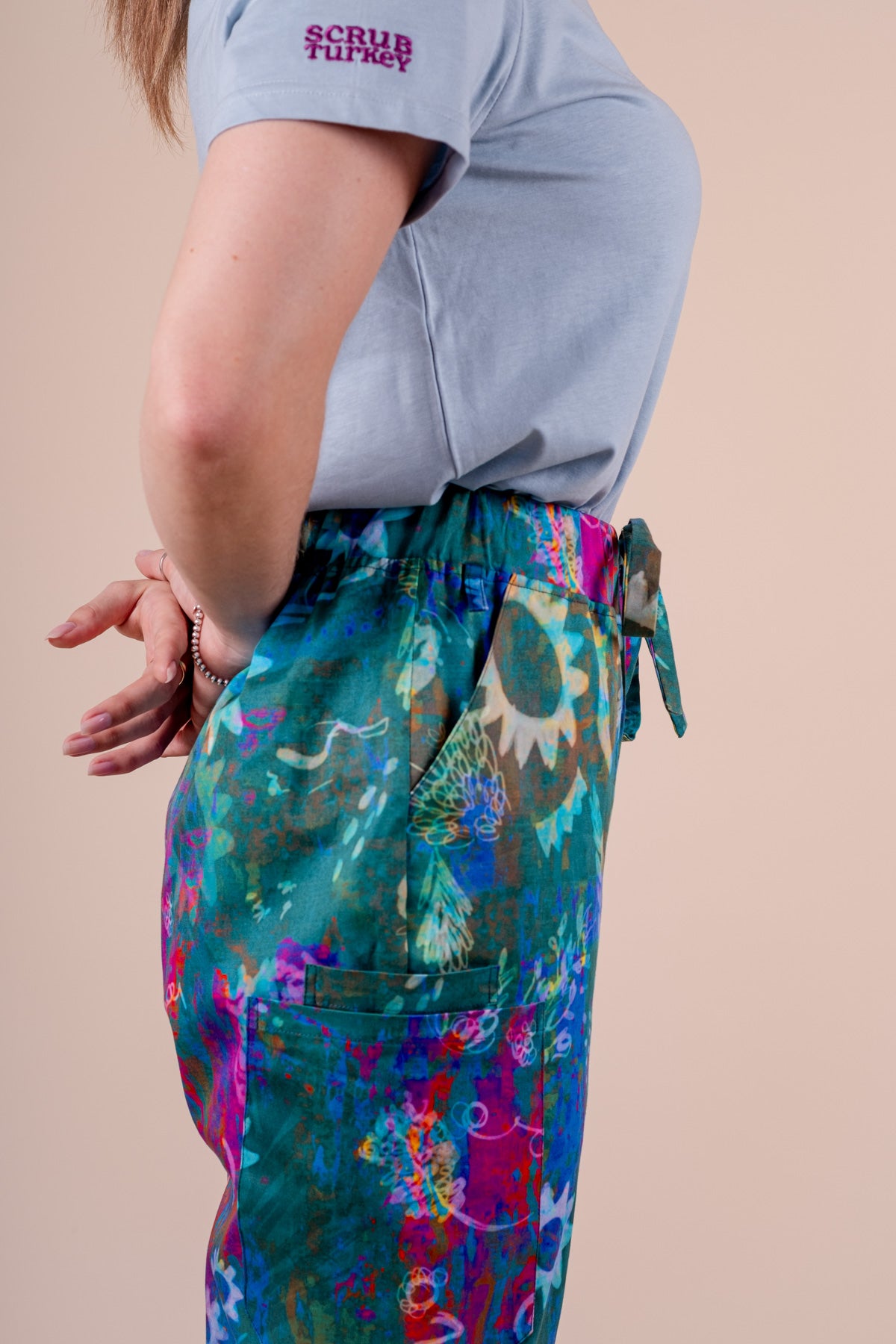 Daintree - Women's Printed Scrub Pants