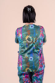 Daintree - Women's Printed Scrub Top