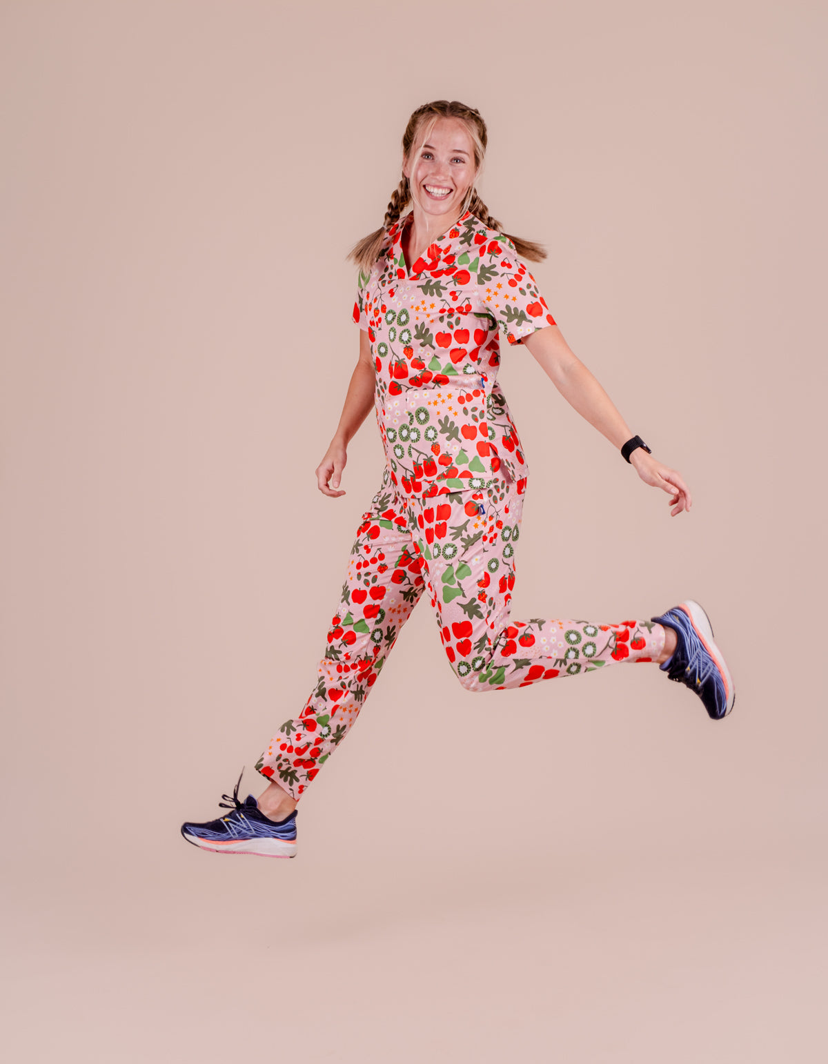 Fruit Field -  Women's Printed Scrub Pants