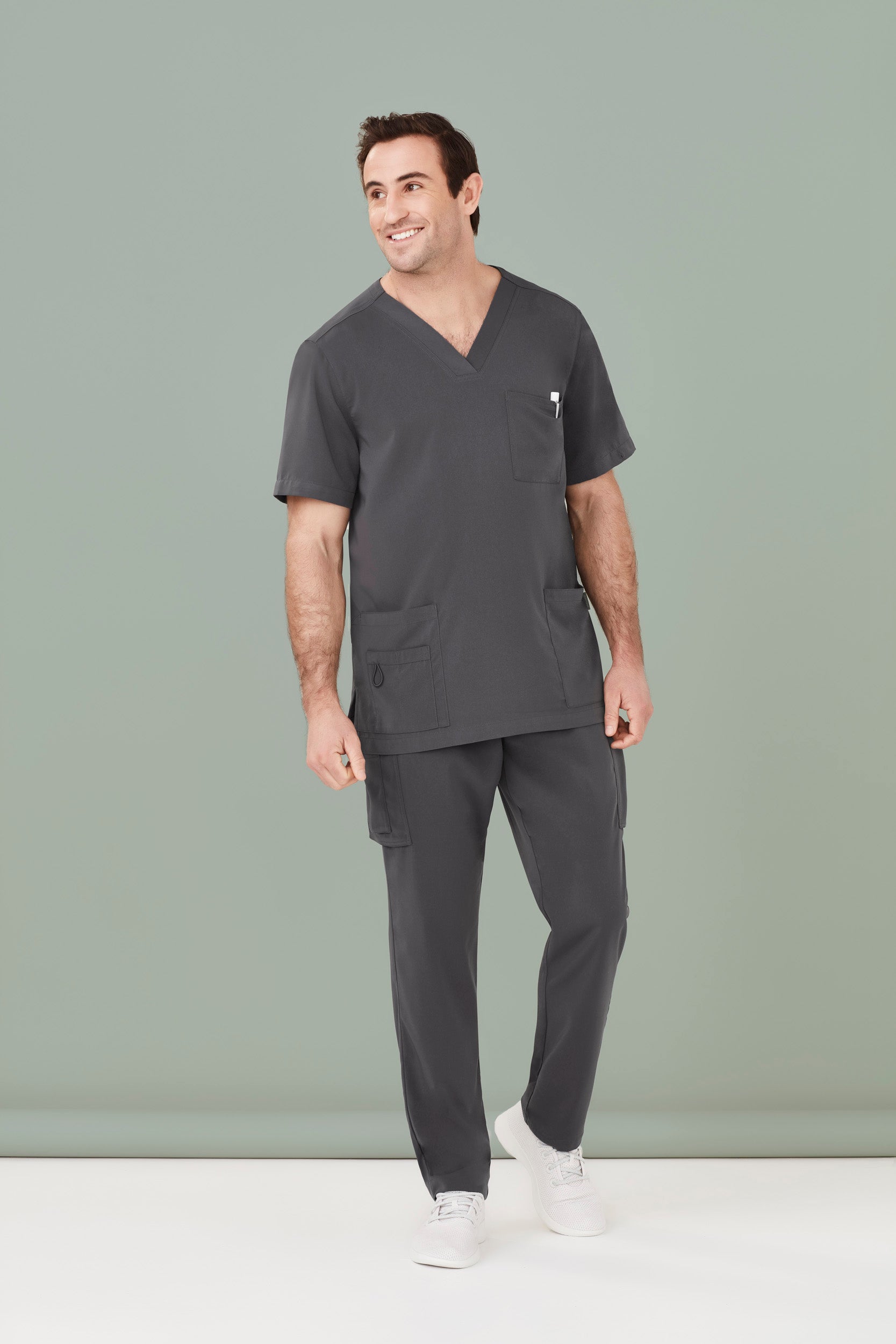 Mens Avery V-Neck Scrub Top CST945MS