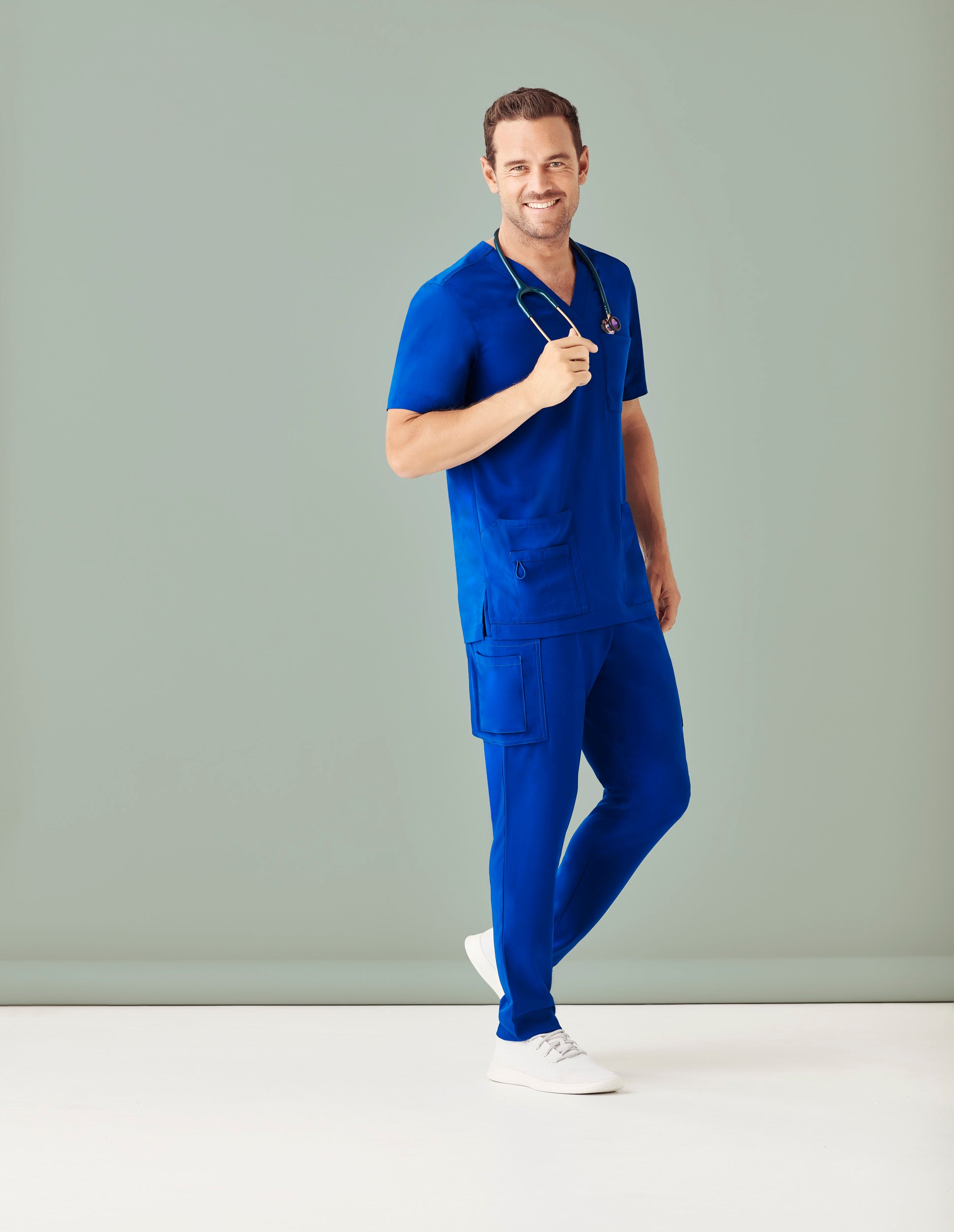 Mens Avery V-Neck Scrub Top CST945MS
