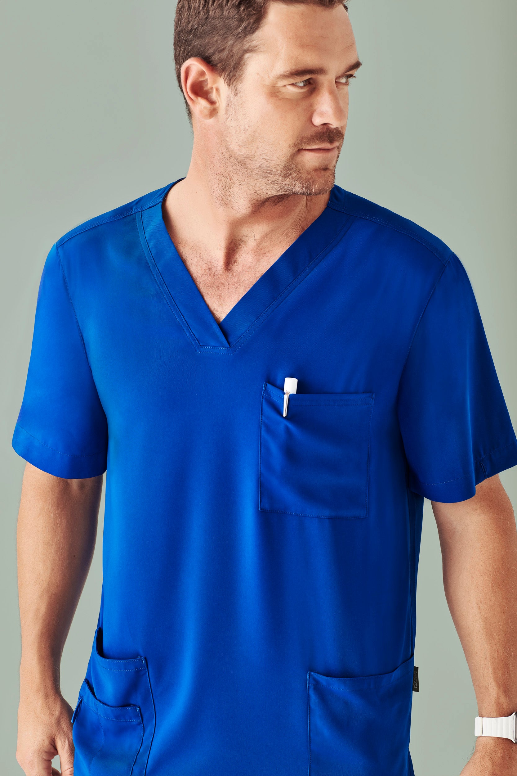 Mens Avery V-Neck Scrub Top CST945MS
