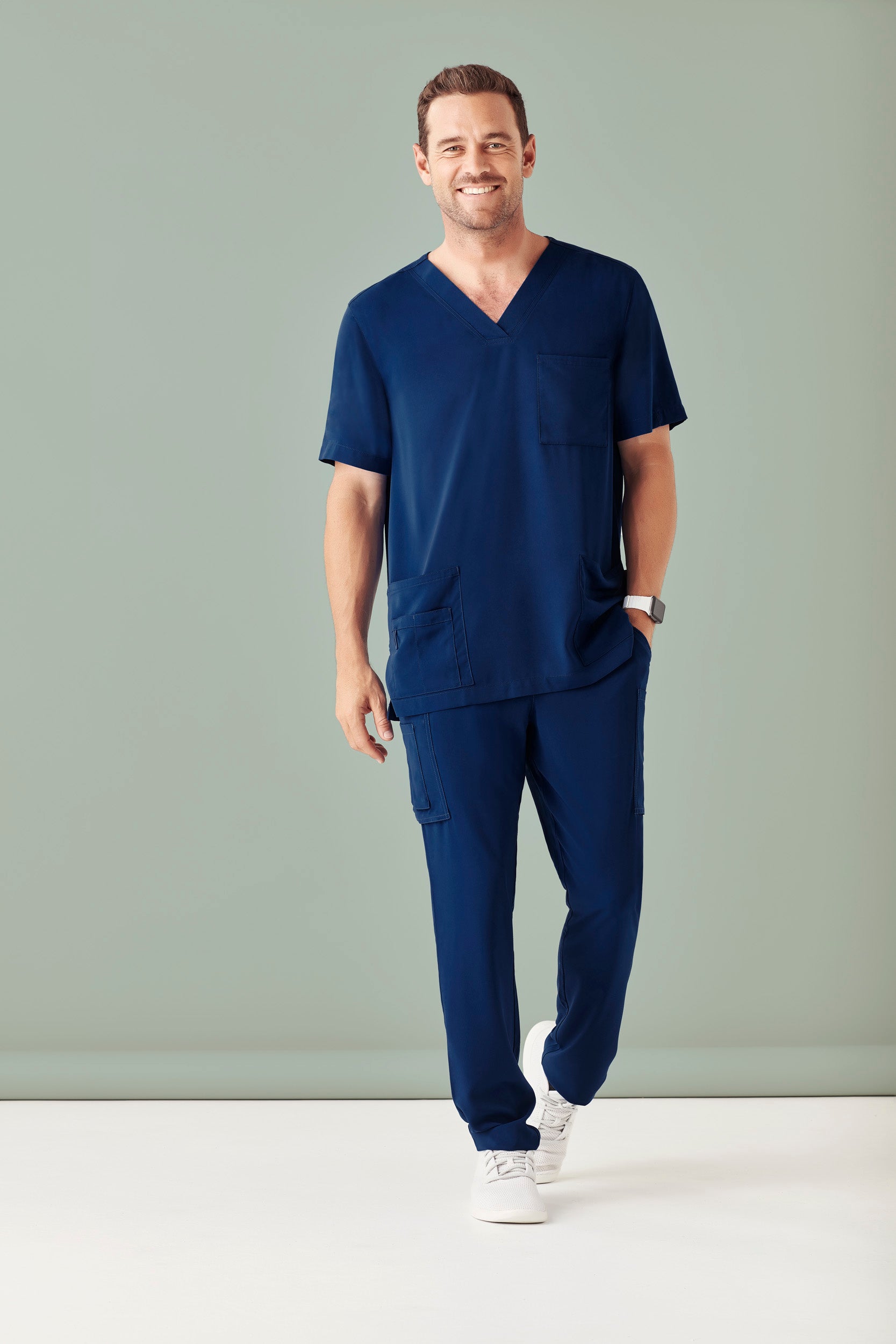 Mens Avery V-Neck Scrub Top CST945MS