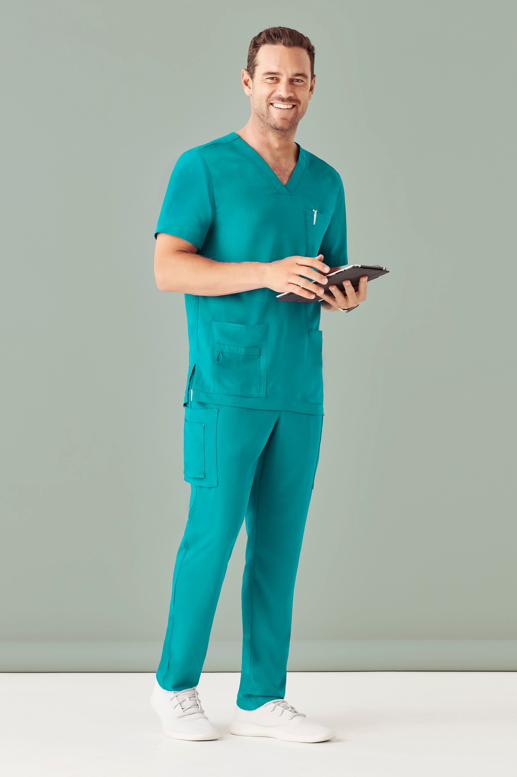 Mens Avery V-Neck Scrub Top CST945MS