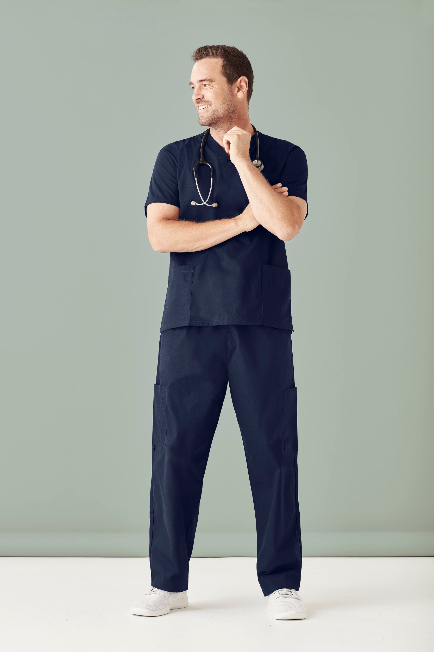 Classic Unisex Scrub Top  H10612