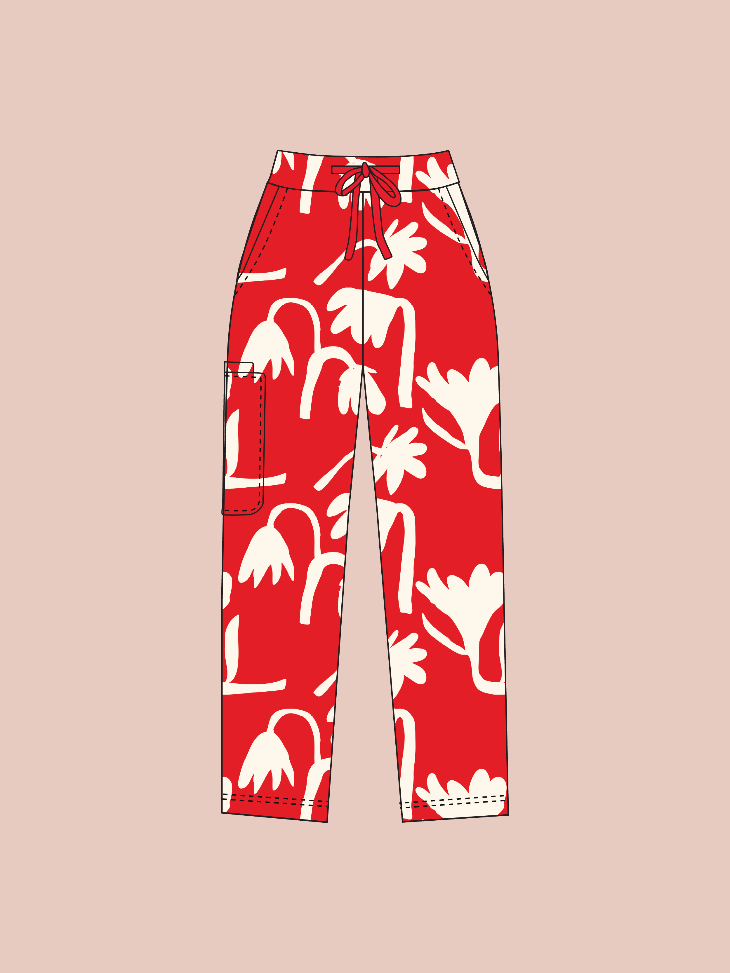 Tulip - Women's Printed Scrub Pants