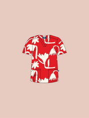 Tulip - Women's Printed Scrub Top