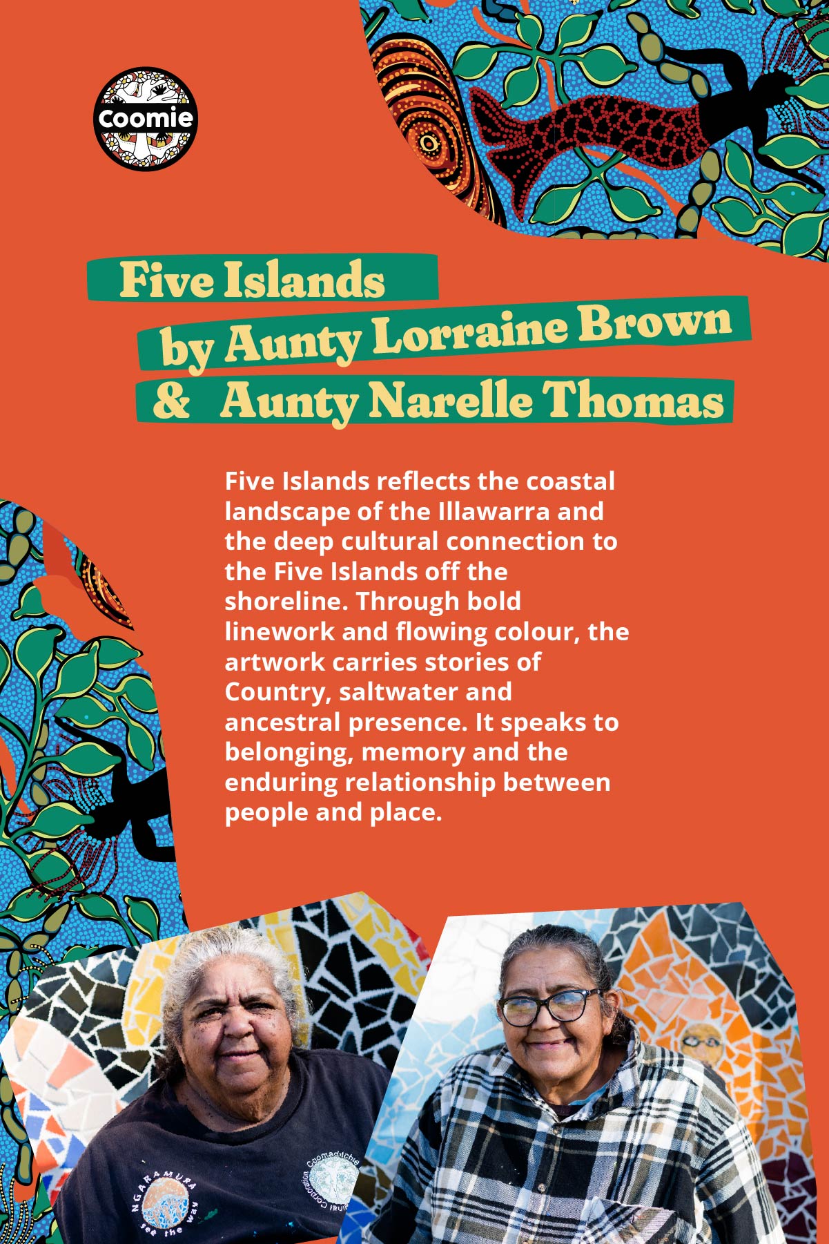 Pre-Order Five Islands - Unisex Printed Scrub Top