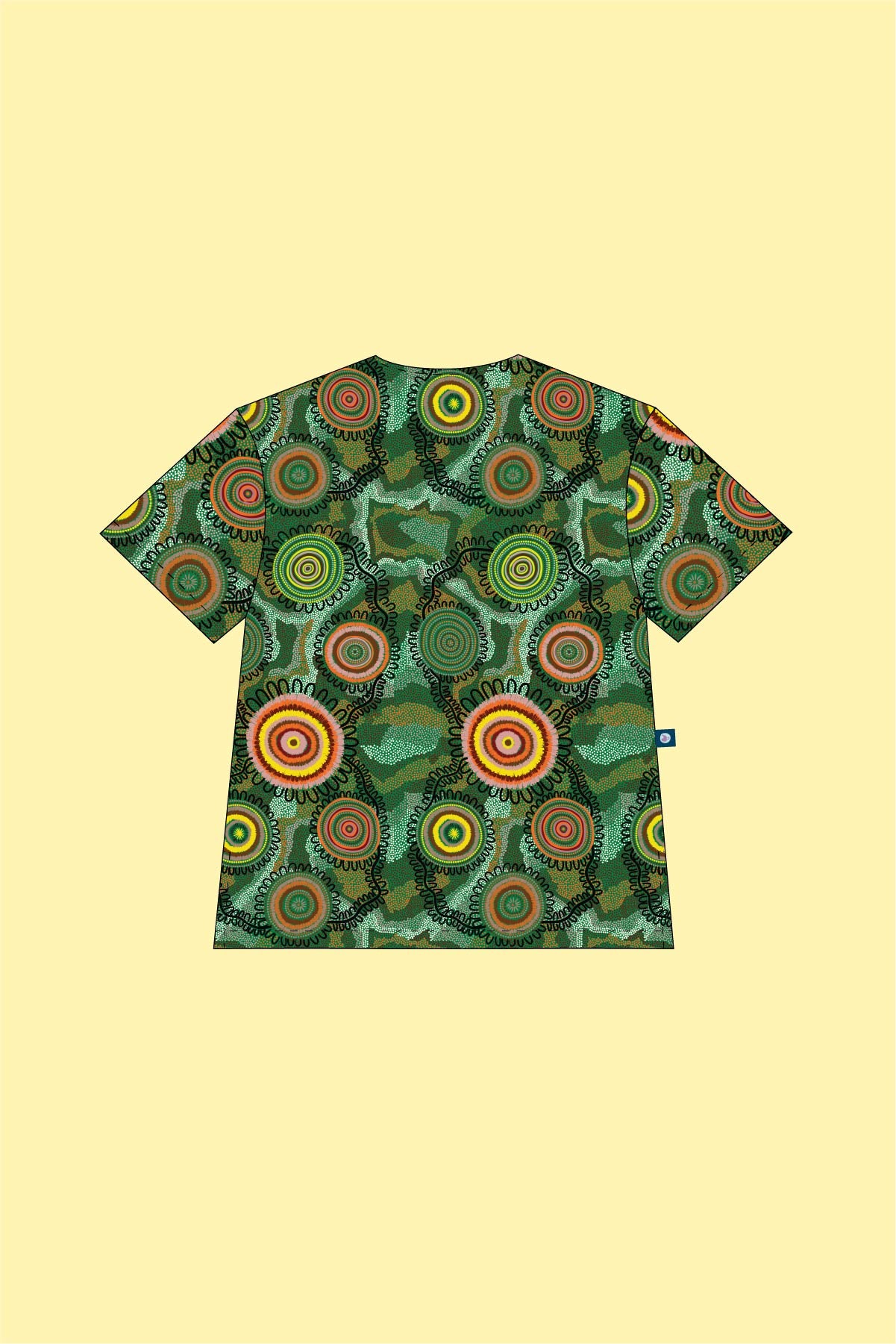 Pre-Order Birthing Grounds - Unisex Printed Scrub Top