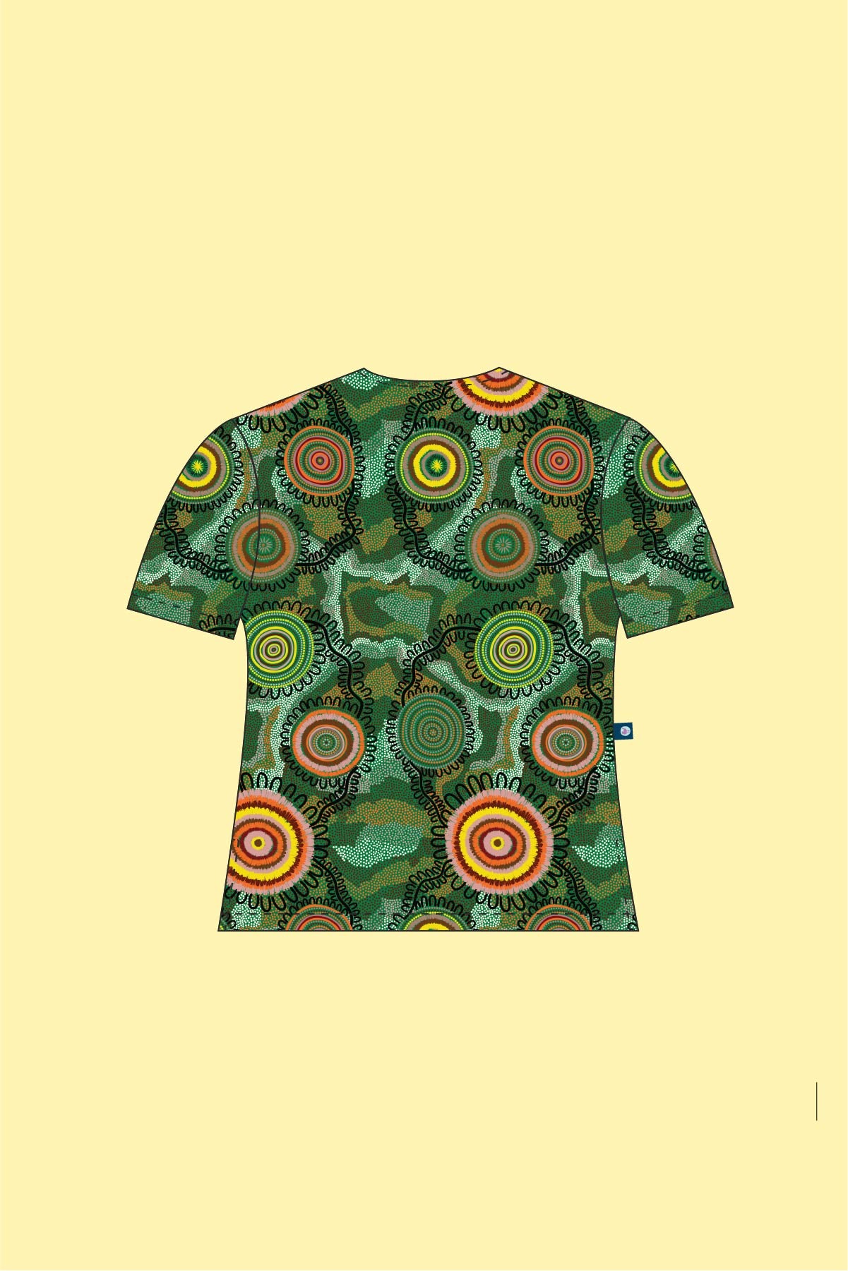 Pre-Order Birthing Grounds - Women's Premium Printed Scrub Top