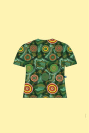 Pre-Order Birthing Grounds - Women's Premium Printed Scrub Top