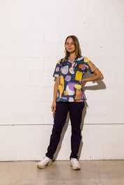 Landscape - Women's Printed Scrub Top