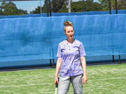 Bush Friends Lilac - Women's Printed Scrub Top