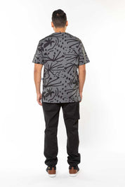 Storm Bush - Unisex Printed Scrub Top