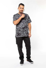 Storm Bush - Unisex Printed Scrub Top
